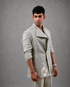 IHSAR Powder Blue Formal Set in Powder Blue – side view