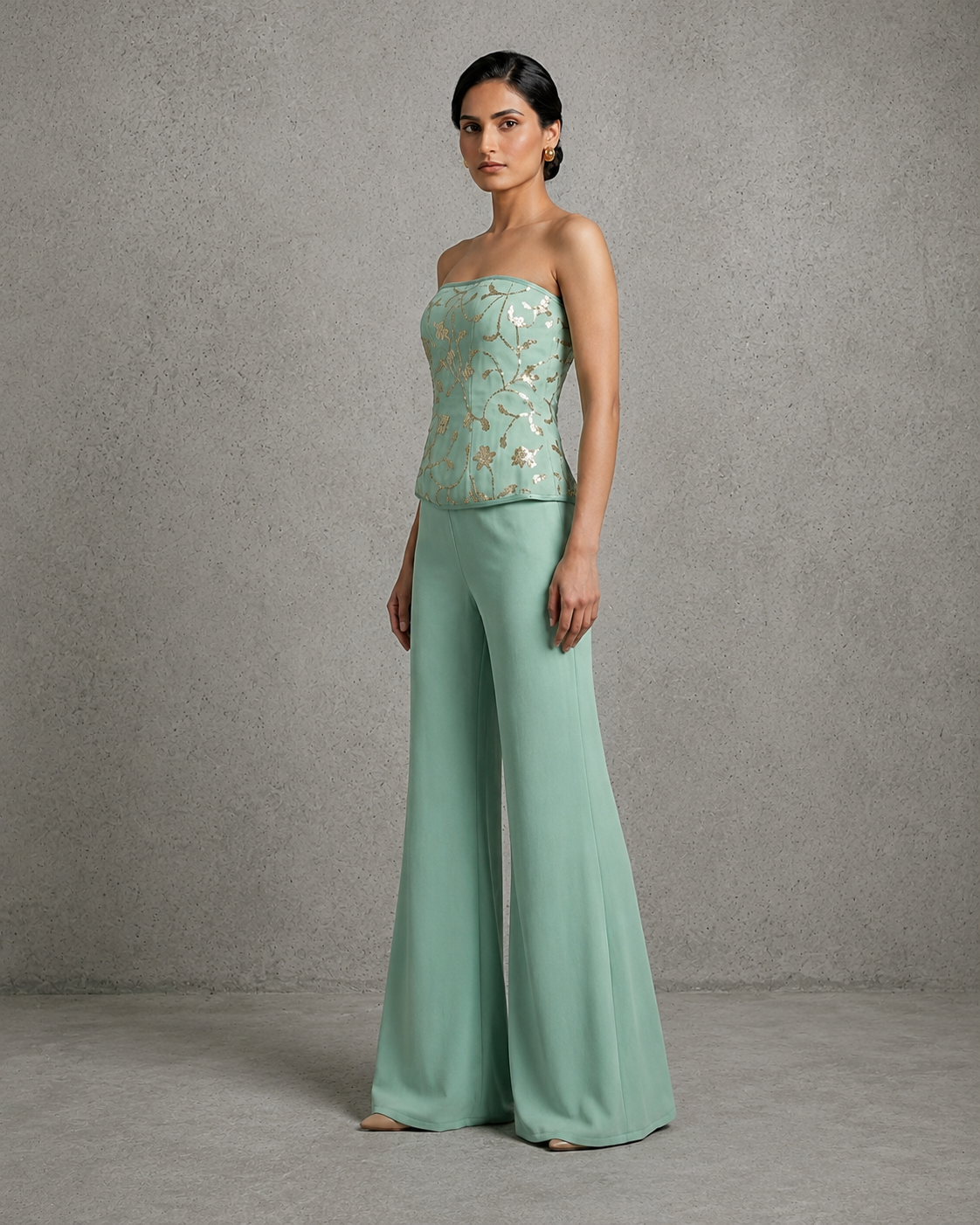 Mint Green Bell Bottoms