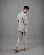 IHSAR Powder Blue Formal Set in Powder Blue – back view